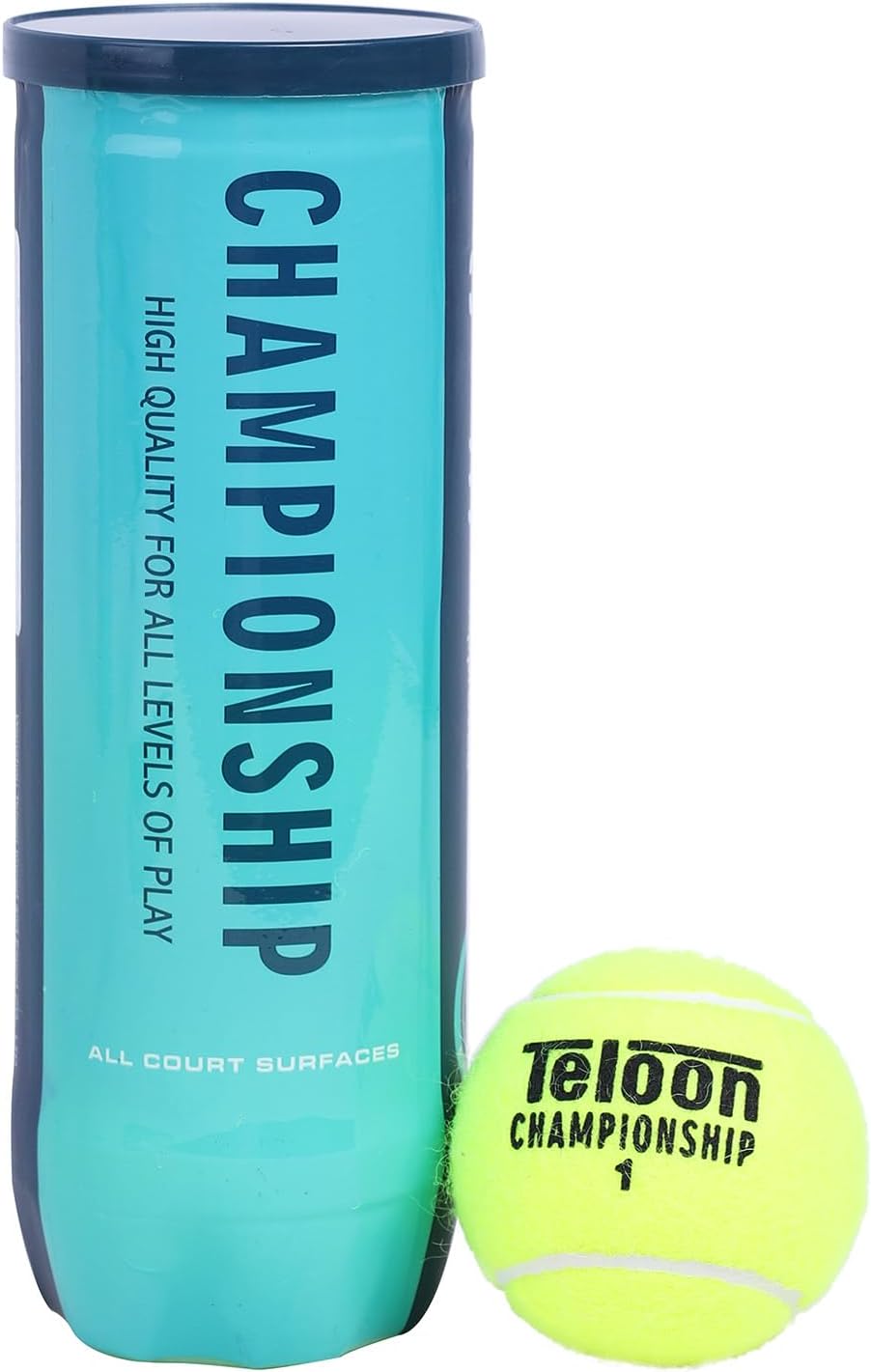 Teloon Championship Tennis Balls - Extra Duty Felt - Pressurized for Optimal Performance