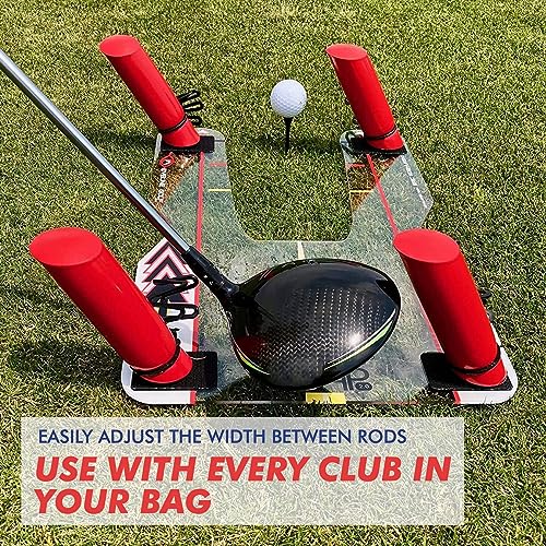 Golf Swing Trainer Speed Trap 2.0 for Improving Accuracy and Distance