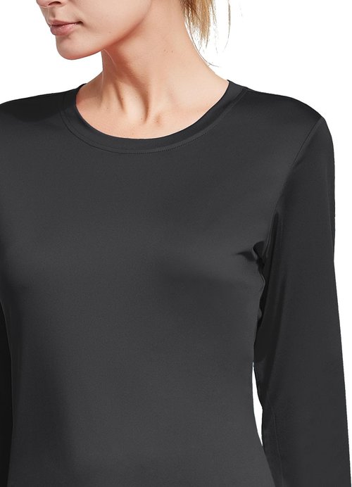 Baleaf Long Sleeve Workout Tops for Women - Quick Dry Athletic Shirts | Lightweight & Moisture Wicking