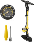 Topeak JoeBlow Sport III High-Pressure Bike Floor Pump - 160 PSI, Durable Steel, Ergonomic Design, Fits All Valves