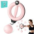 SAN LIKE 360° Hand-Crank Arm Workout Adjustable Forearm Trainer for Men & Women Shoulder Exercise and Mobility Trainer Chest Trainer Home Workout Equipment and Gym Workouts (Pink)