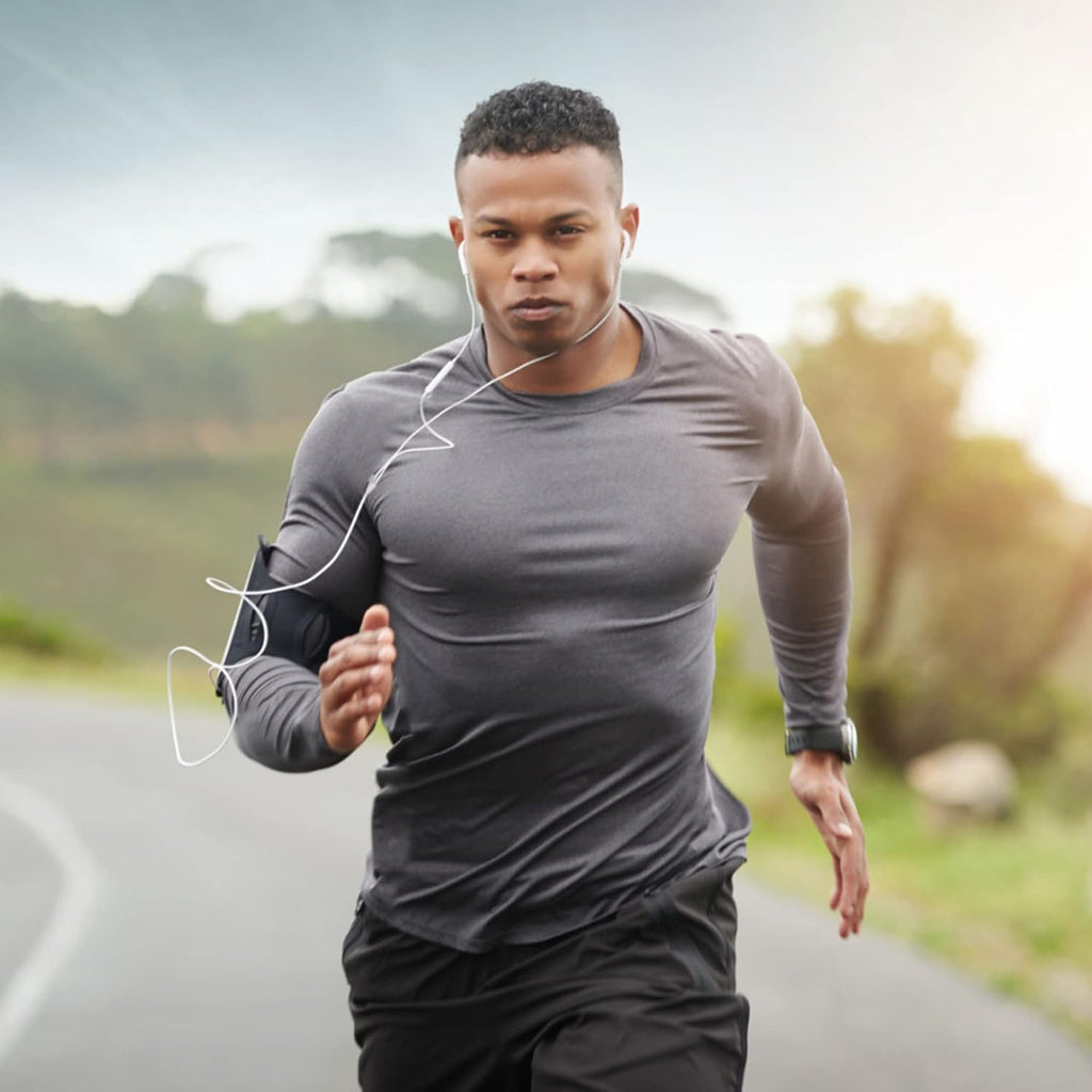 Skiennix Long Sleeve Men's Shirt - Quick Dry, Moisture-Wicking, Sun Protection | Ideal for Workouts