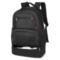 seyfocnia Gym Backpack for Men, Waterproof Sports Backpacks With Shoe Compartment Lightweight Workout Trainning Back Pack Casual Travel Daypack-Black