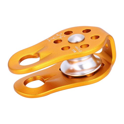Safety Equipment Aluminium Single Swivel Rope Pulley, Pulley Wheel Single Swivel Pulley, Transporting Hauling for Climbing