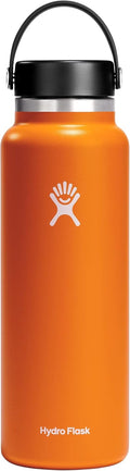 Hydro Flask 40 Oz Wide Mouth Water Bottle - Flex Cap in Mesa Color for Hydration on the Go