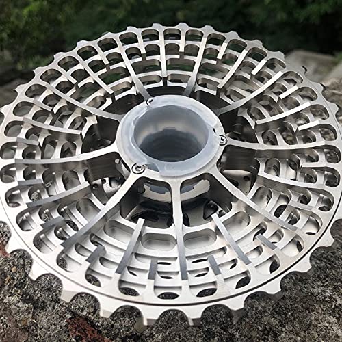 JFOYH Silver 11-Speed Road Bike Cassette 11-36T Compatible with Shimano & Sram HG