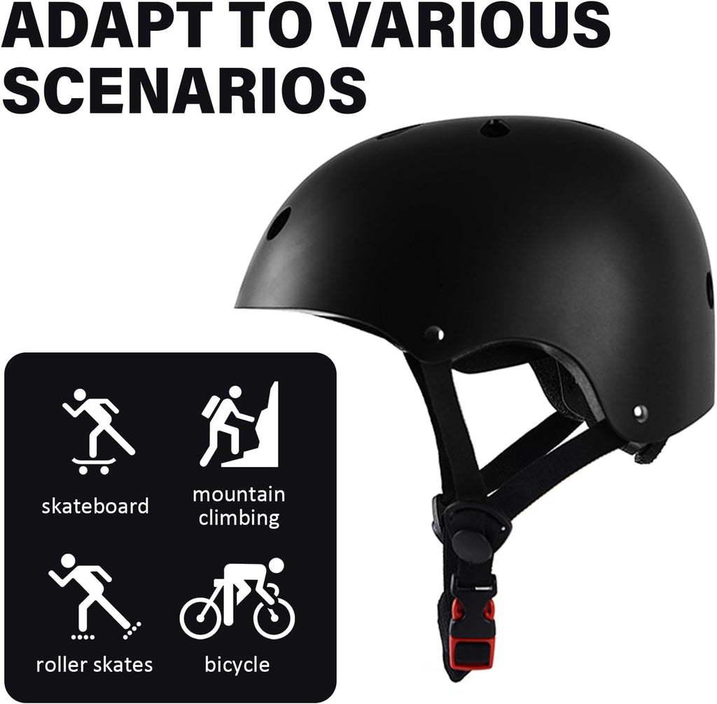 Skiennix Kids Toddler Bike Helmet - Adjustable Multi-Sport Safety Gear for Boys & Girls | 2 Sizes Available