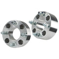 WFLNHB 2pcs Golf Cart Wheel Spacers 2 inch 4x101.6mm Hub Bore: 62mm Thread Size: 1/2x20 Silver Replacement for Golf Carts