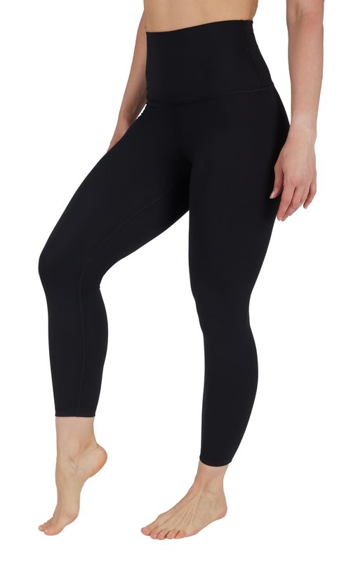 Yogalicious Womens Printed Legging High Waisted Soft Squat Proof Workout Pant Classic Black