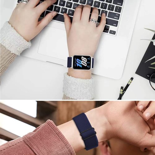 GTHY Galaxy Fit 3 Bands - Stretchy Adjustable Nylon Elastic Wristband for Men & Women | Breathable Fabric