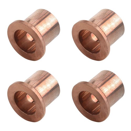 10L0L Golf Cart Flanged Spindle Bronze Bushing, King Pin Steering Knuckle Bushing Kit for Club Car Precedent 2004-Up OEM# 102288201, 102288401