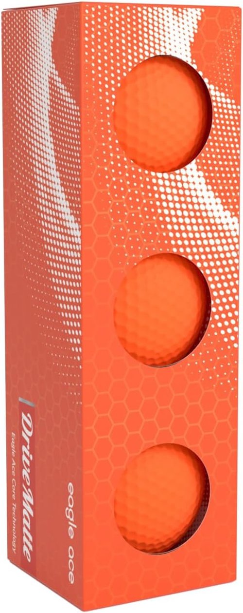 Eagle Ace™ DriveMatte Golf Balls - Maximum Distance & Optimal Spin Control | 2 Layers