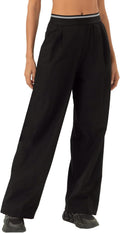 Skiennix Women's Athletic Track Pants - Wide Leg Stretch Lounge Jogging Sweatpants in Casual Style