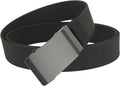 Skiennix Men's Elastic Nylon Ratchet Belt - Stretch Webbing for Jeans & Golf | 1.34" Wide