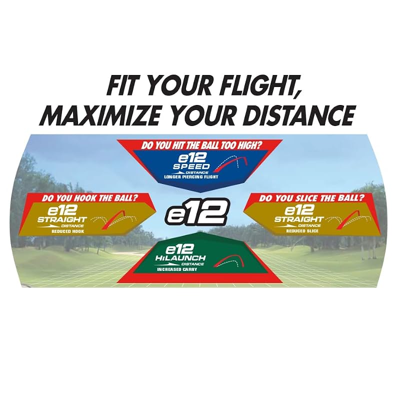 Bridgestone e12 Golf Balls White 2 Dozen - Improved Distance & Forgiveness