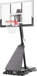 Feelwin Basketball Hoop - 10ft Height Adjustable Outdoor System with Steel Frame Backboard | Portable for Youth & Adults