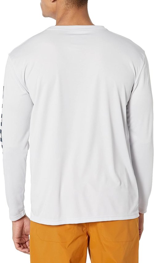 Costa Del Mar Men's Performance Long Sleeve Tech Crew Shirt - Lightweight & Breathable