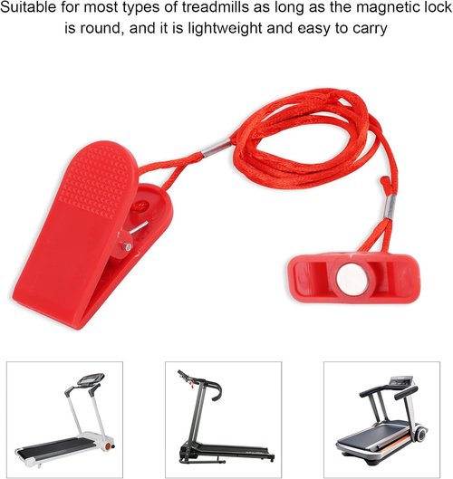 Magnetic Safety Switch | Universal Treadmill Emergency Stop for Most Running Machines
