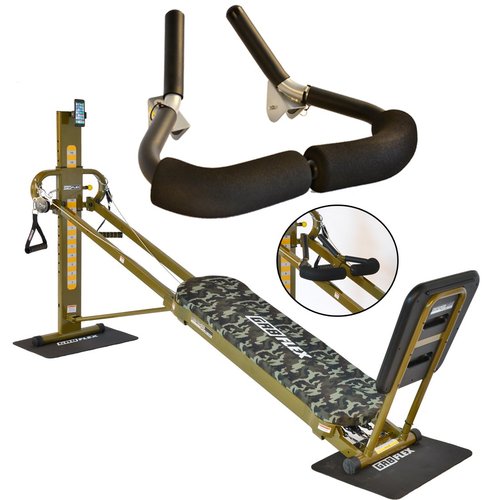 Crunch Ab Accessory Ergonomically Designed for Total Trainer and Other 1 Inch Thickness Large Frame Inclined Fitness Equipments Black
