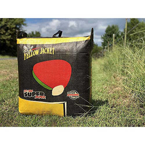 Morrell Super Duper Field Point Bow Target with Dual Faces, Yellow
