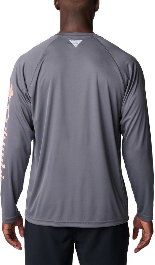 Columbia Men's PFG Long Sleeve Fishing Shirt - Quick-Dry, Lightweight, Comfortable Fit