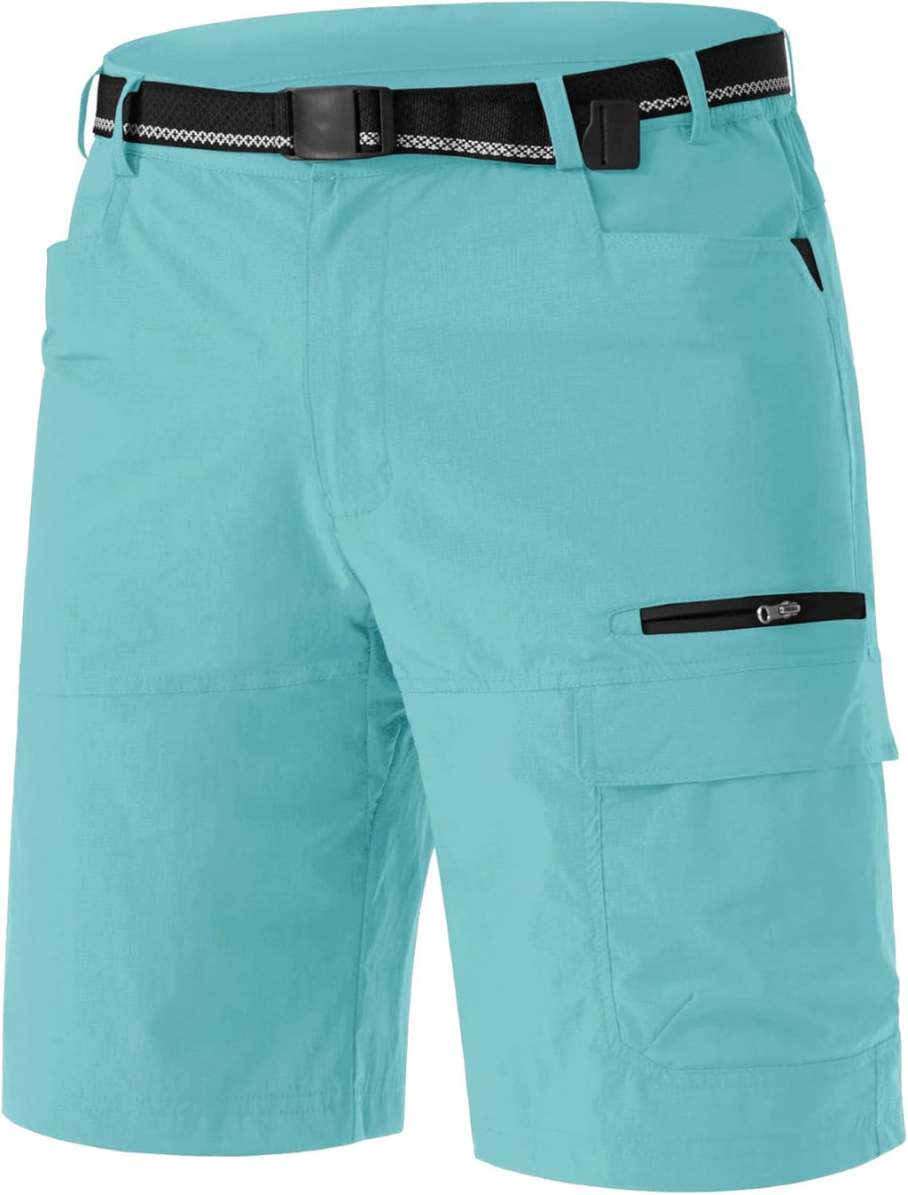 TACVASEN Men's Quick-Dry Cargo Shorts - Water-Resistant Casual Hiking & Golf Shorts