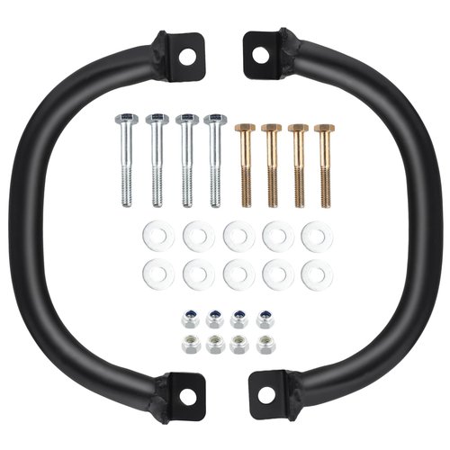 Roykaw Golf Cart Grab Handle Roof Struts Handle Universal Compatible with EZGO/Club Car/Yamaha Square Tube Vehicles, Easy Installation, Set of 2