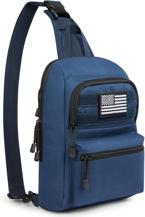 G4Free Tactical Sling Bag - EDC Concealed Carry Backpack | Compact Crossbody Chest Pack