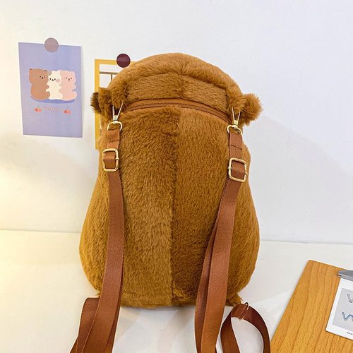 Loizziuy Capybara Flap Backpack Cute Animal for Women Large Capacity Y2k Kawaii Aesthetic Casual Travel Mochilas Daypacks (Cat)