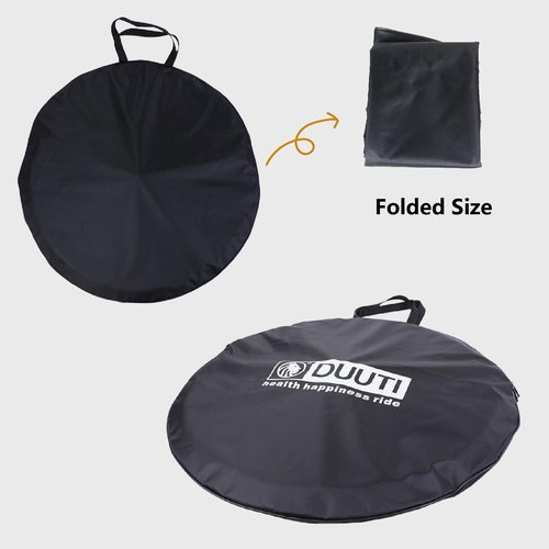 JEELAD Bike Wheel Bag Bicycle Wheelset Bag 26" 27.5" 29" Bike Bicycle Soft Wheel Carrying Mountain Bike Road Bike Cases for Travel Shipping (Black-1 pack, 29inches)