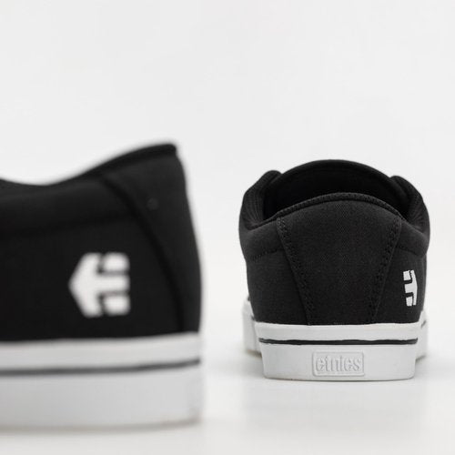 Etnies Jameson 2 Eco Sustainable Skate Style, Reinforced Cupsole, Cushioned Feel, Everyday Sneakers, Vegan - Black/White/White - 10