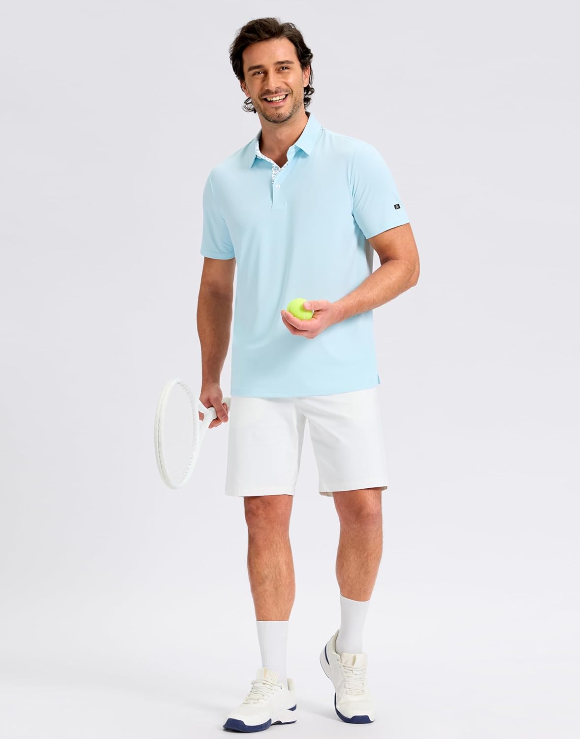 Obla Men's Golf Shirt - Short Sleeve Dry Fit Moisture-Wicking Performance Polo | Casual Athletic Wear