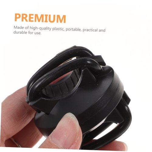 Parliky Adjustable 360 Degree Rotating Flashlight Holder Bike Mount Universal Clamp for Outdoor Cycling Hiking Camping Front Light Brackets