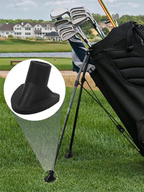 Golf Bag Stand Replacement Feet,Golf Club Bag Accessories (2 Pack)