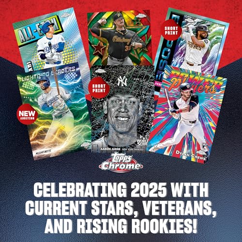 2025 Topps Chrome Baseball Mega Box - Factory Sealed Collectible Cards