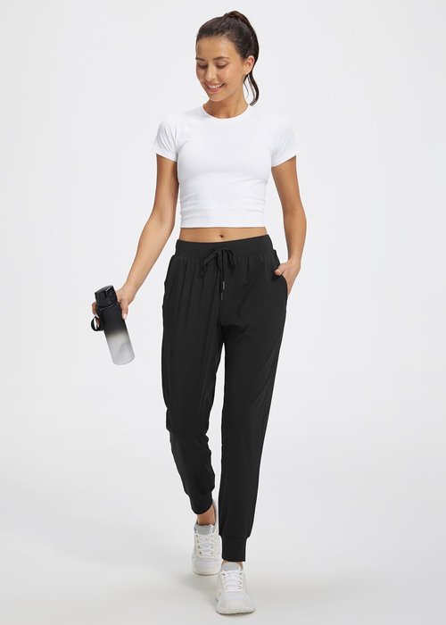 Libin Women's Joggers - Athletic Running Pants with Pockets | Tapered Fit in Petite, Regular, Tall