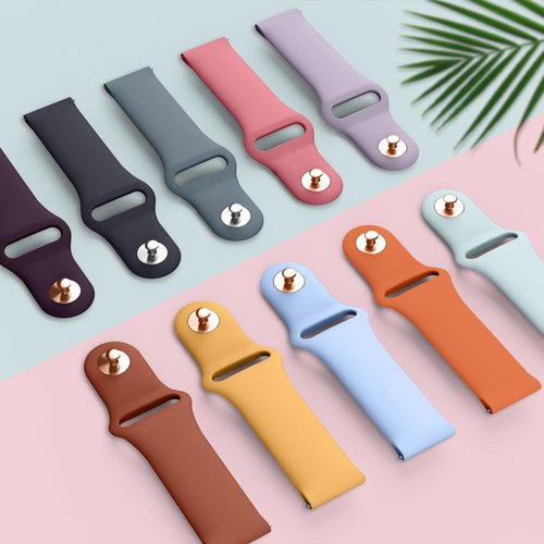 4 Pack Silicone Bands Compatible with Fitbit Versa 2 / Versa Band/Lite/SE, Classic Soft Straps Replacement Sport Wristbands for Women Men (4Pack K)