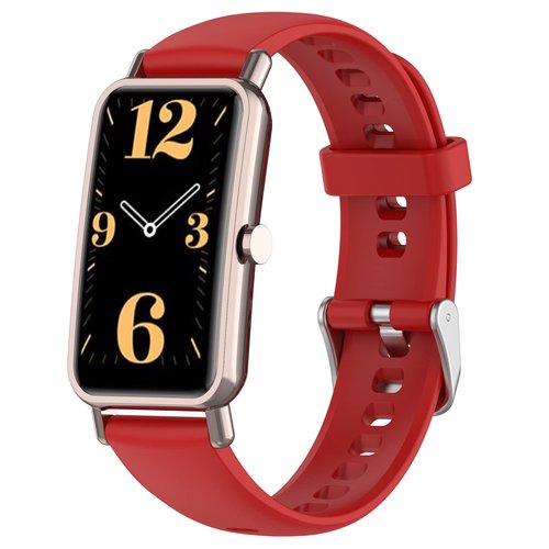 FitTurn [10 Pack 16mm Bands Compatible with FITVII Slim for Women Kids Replacement Glossy Colorful Silicone Wristband Adjustable Accessory Bands Strap for FITVII Slim Fitness Tracker