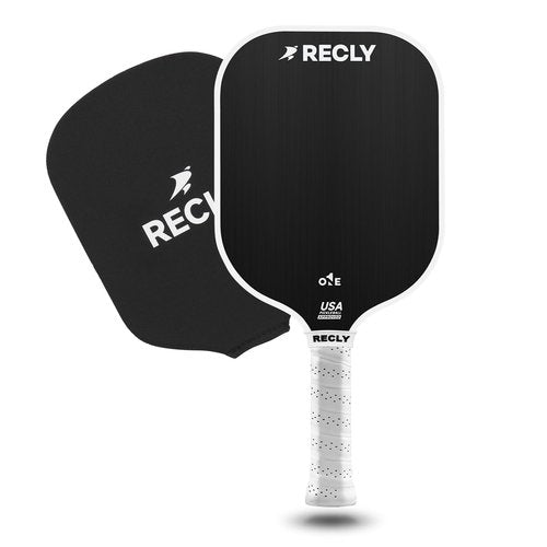 Recly Pickleball Paddle,14MM Carbon Fiber Pickleball Paddles with Expanded Sweet Spot for Balanced Performance,USAPA Approved O1E
