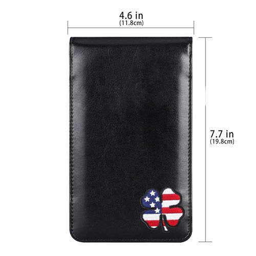 Craftsman Golf US Clover Scorecard Holder + 10pcs Golf Scorecard Sheet