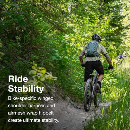 Osprey Raptor 10L Mountain Bike Hydration Pack Pediment Grey | Bike Pack with Reservoir