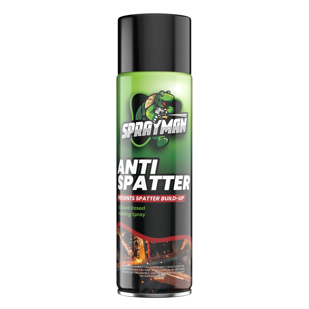 Sprayman Anti Spatter Welding Spray - (1x12.3 oz) Welding Anti-Adhesion Protection for Nozzles & Torches, Suitable for TIG and MIG, Prevents Weld Splatter, Non-Flammable After Use | 1 Pack