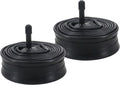 26x1 3/8 Bike Tubes by [Brand Name] - 2 Pack with AV32mm Schrader Valve for Easy Installation