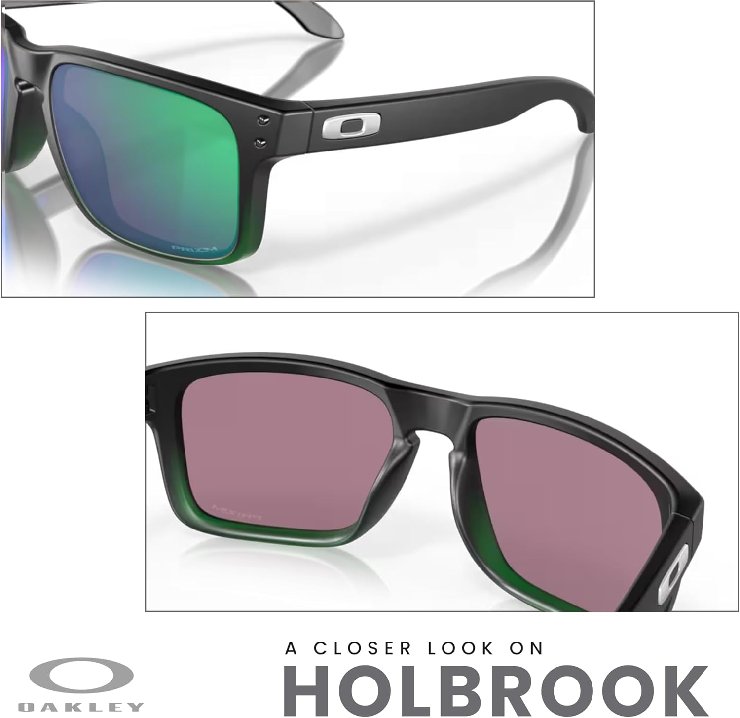 OAKLEY Holbrook OO9102 Square Sunglasses for Men - Stylish Design with Accessory Leash & Microfiber Pouch