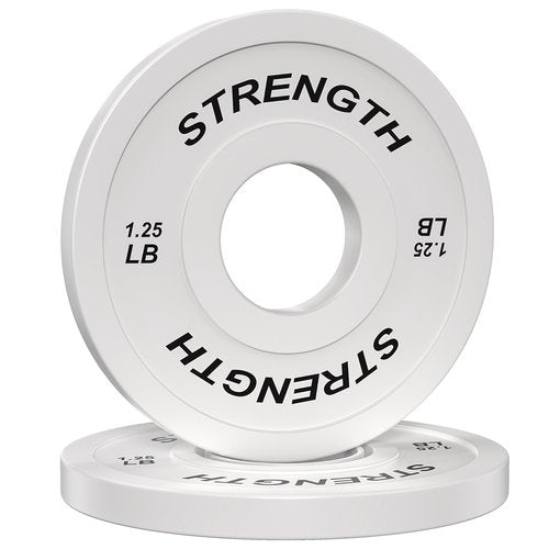 XDDIAS 2-Inch Bumper Plates, Barbell Rubber Olympic Weight Plates Set for Home Gym Strength Training, 20-260lbs, Multiple Options (1.25LB Pair)