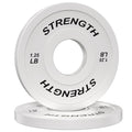 XDDIAS 2-Inch Bumper Plates, Barbell Rubber Olympic Weight Plates Set for Home Gym Strength Training, 20-260lbs, Multiple Options (1.25LB Pair)