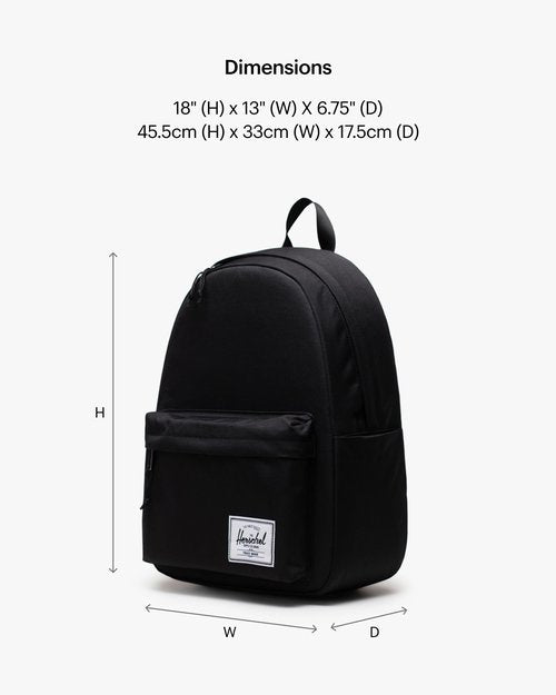 Herschel Legacy Backpack, Black, XL - 25L