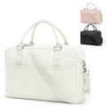 Gym Bag for Women,Travel Duffle Bag for Travel with Wet Pocket Weekender Overnight Carry On Tote Bag Luggage Bag with Trolley Sleeve Personal Item Travel Bag Hospital Diaper Bag Beige