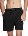 BAMBOO COOL Men's Athletic Shorts - Breathable Lightweight Running Gym Shorts with Pockets