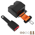 Adjustable Retractable 2-Point Harness Kit, Universal for Tractor Mower Buggy, Includes Mounting Screws (Orange)